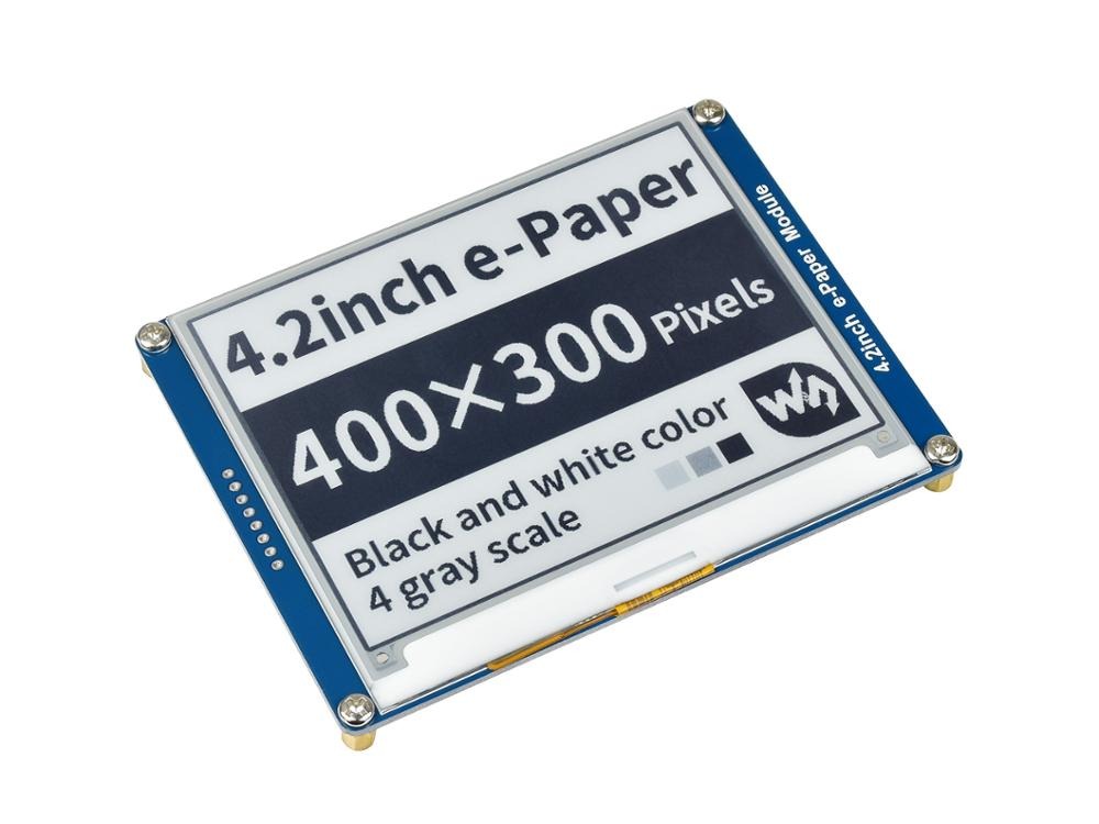 Placa Módulo 2 Polegadas Resolução 400x300 Pixels 2 Cores E-paper