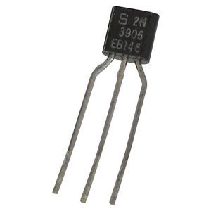 Transistor Bipolar 2N3906 TO-92 PNP 40v 250Mhz