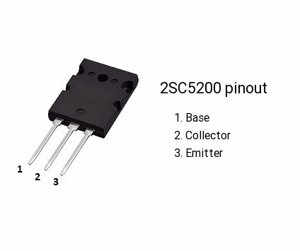 Transistor Bipolar 2SC5200 TO-247 NPN 230V (Toshiba)