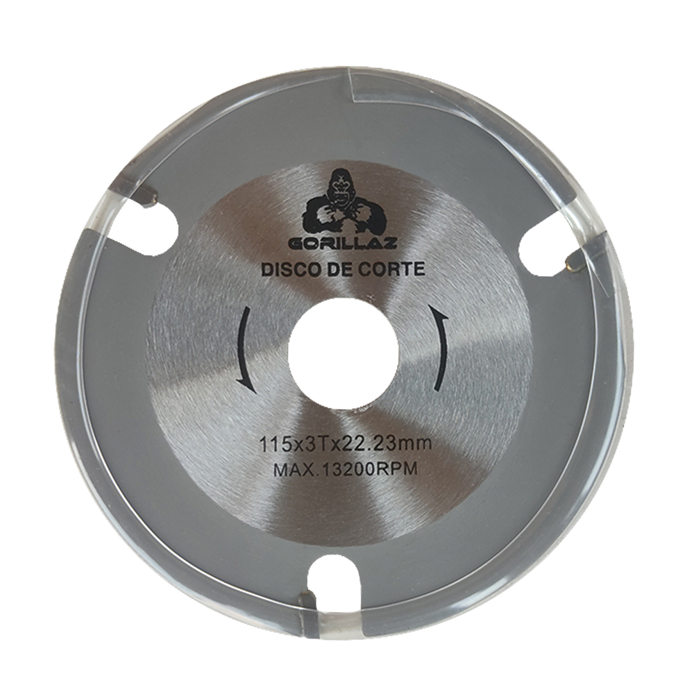 Disco De Corte Lâmina Aço Multicorte Madeira Mármore e Metal 1.15 x 3T x 22.23mm Max. 13200 RPM