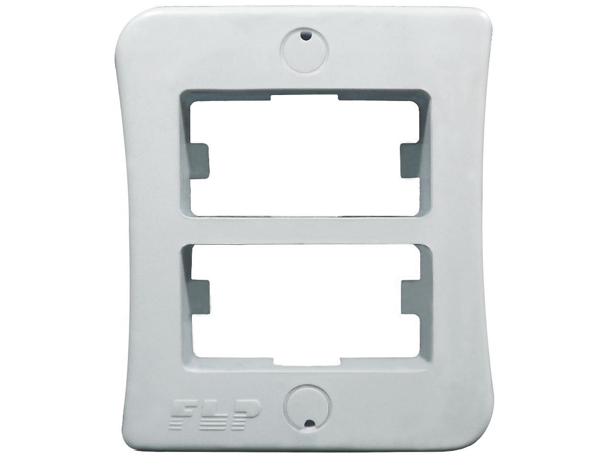 Interruptor Simples 1 Tecla + Tomada 10A 2p+t Sobrepor Externo Com Espelho Branco Linha Viena Bivolt 127v e 250v