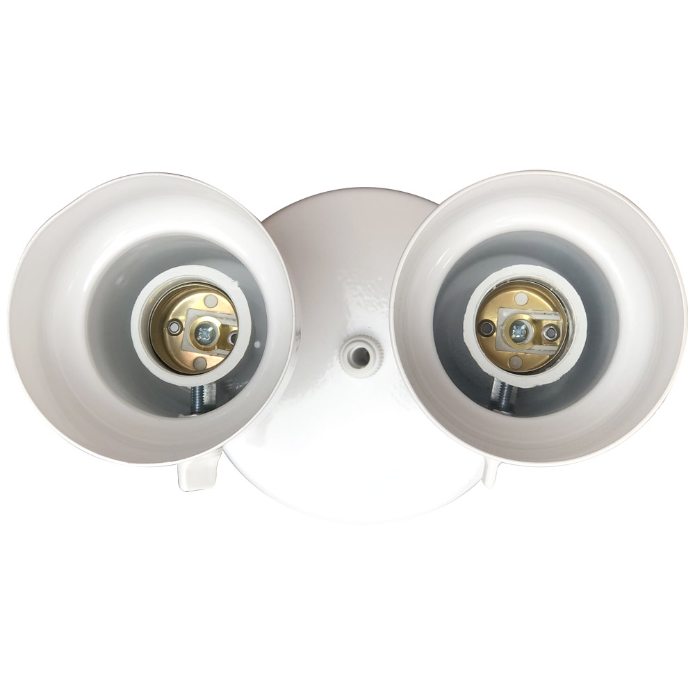 Luminária de Teto Spot Caneca Para Duas Lâmpadas Branco E27 40W 250V Luminária De Sobrepor OPL