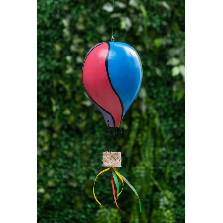 Balão Decorativo em Cabaça - Listras Coloridas