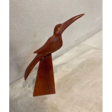 Mini pássaro em madeira