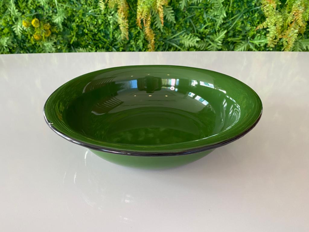 Bacia em Ágata Verde - 32 cm de Diâmetro