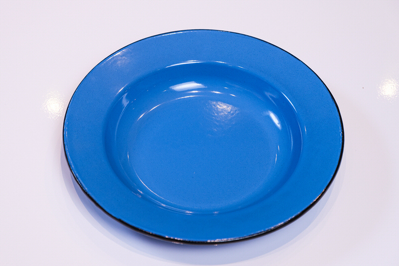 Prato em Ágata Azul - 22 cm de Diâmetro