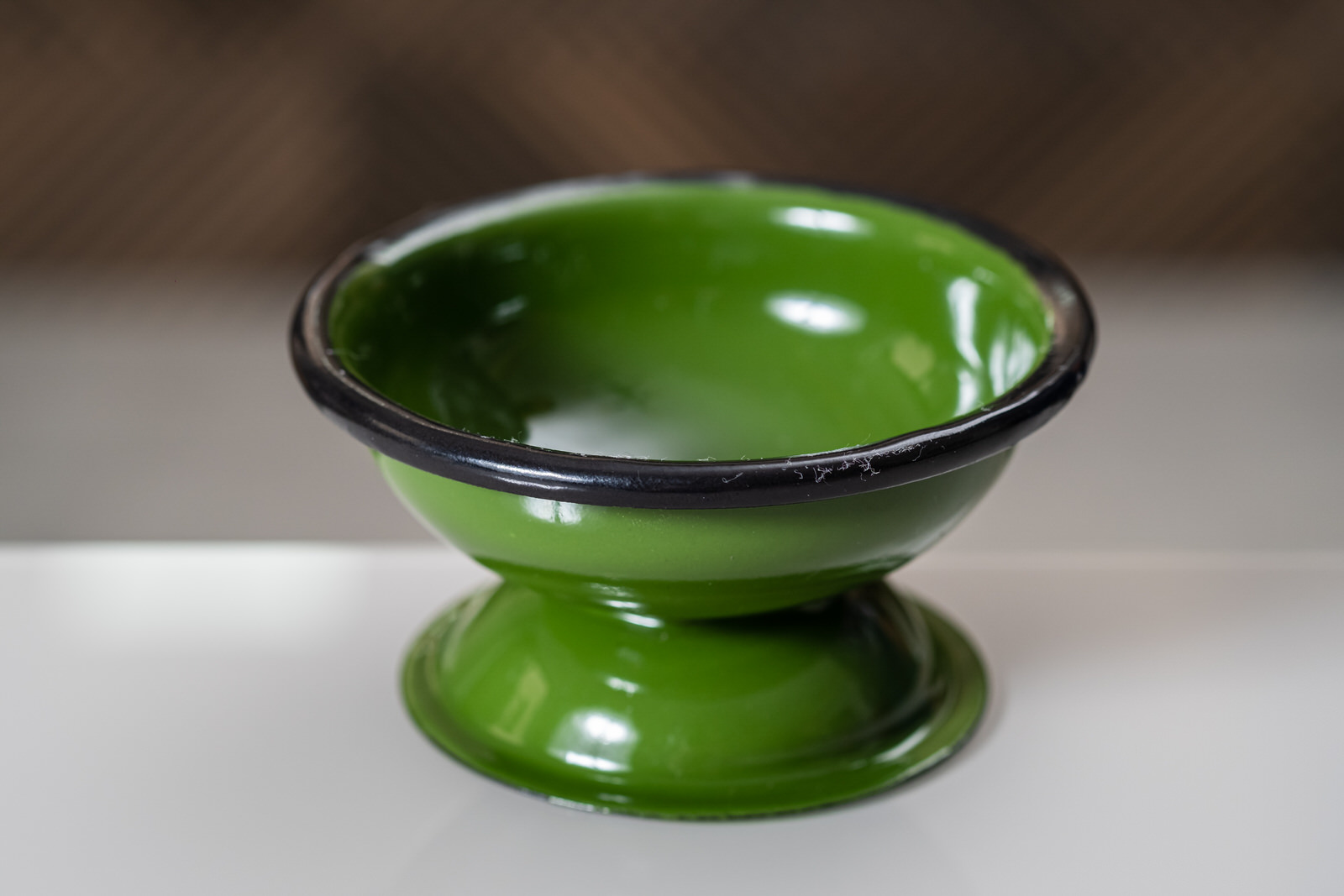 Taça Esmaltada para Sobremesa N8 - Verde