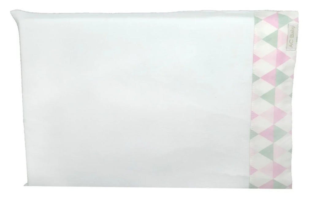 Travesseiro Anti-sufocante Triangulo Rosa e Verde - Ac Baby Ref 05346 613u
