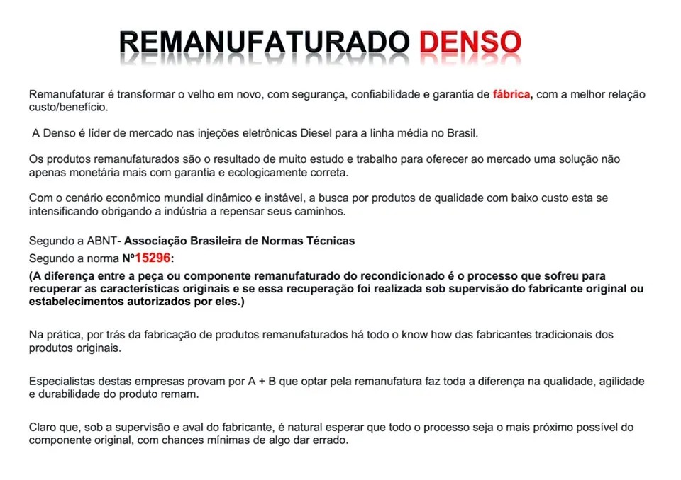 Bico Injetor Pajero Full 3.2 16v Diesel 2012 a 2016 Euro V  Remanufaturado Pela Denso