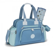 Bolsa Maternidade Térmica Everyday Colors Azul e Verde Masterbag