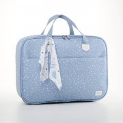 Kit bolsa maternidade com mala e mochila Azul Bunny - Just Baby