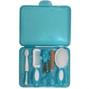 Kit de Higiene para bebês azul com cortador de unha