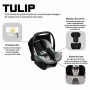 Bebê conforto Tulip Salsa 3 Graphite Grey - Abc Design