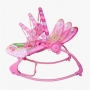 Cadeira de descanso vibratória musical New Rocker rosa color Baby até 18kgs - Colorbaby