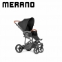 Carrinho com bebê conforto Abc Design Merano Black até 22 kg
