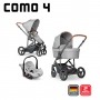 Carrinho de bebê COMO 4 Gray até 22 kg - Abc Design