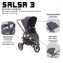 Carrinho de bebê Salsa 3 Style Street até 22 kg - Abc Design