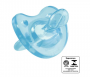 Chupeta de silicone soft Azul Chicco - (0-6 Meses)