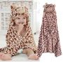 Cobertor de bebê bichinhos Girafa Marrom