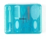 Kit de Higiene para bebês azul com cortador de unha