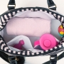 Kit mala de maternidade com mochila e bolsa Vivara - Just baby