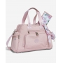 Kit mala de maternidade com rodinha, bolsa e mochila Urban flora - Masterbag Baby