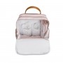 Kit mala de maternidade com rodinha e  mochila Brooklin Rosa - Masterbag Baby
