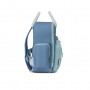 Mochila Maternidade Térmica Urban Colors Azul e Verde Masterbag