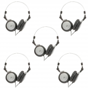 5 Fones para monitor On-ear closed back AKG K414P