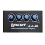 Amplificador Compacto para 4 Fones LEXSEN LHA4C