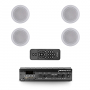 Kit 4 arandelas + amplificador USB Frahm Slim1600APP