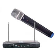Microfone sem fio Mão, Vocal VHF Cardioide TSI MS125 VHF