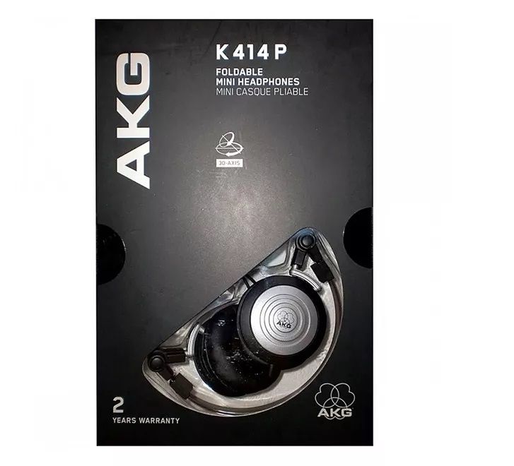 2 Fones para monitor On-ear closed back AKG K414P
