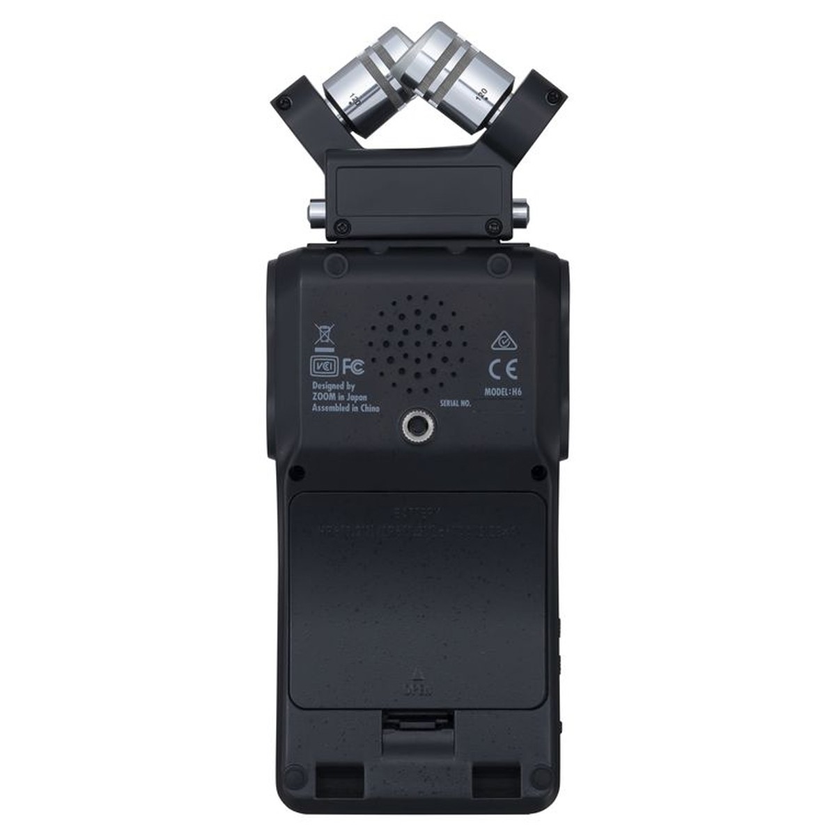 Gravador Digital 6 canais Microfone X/Y ZOOM H6
