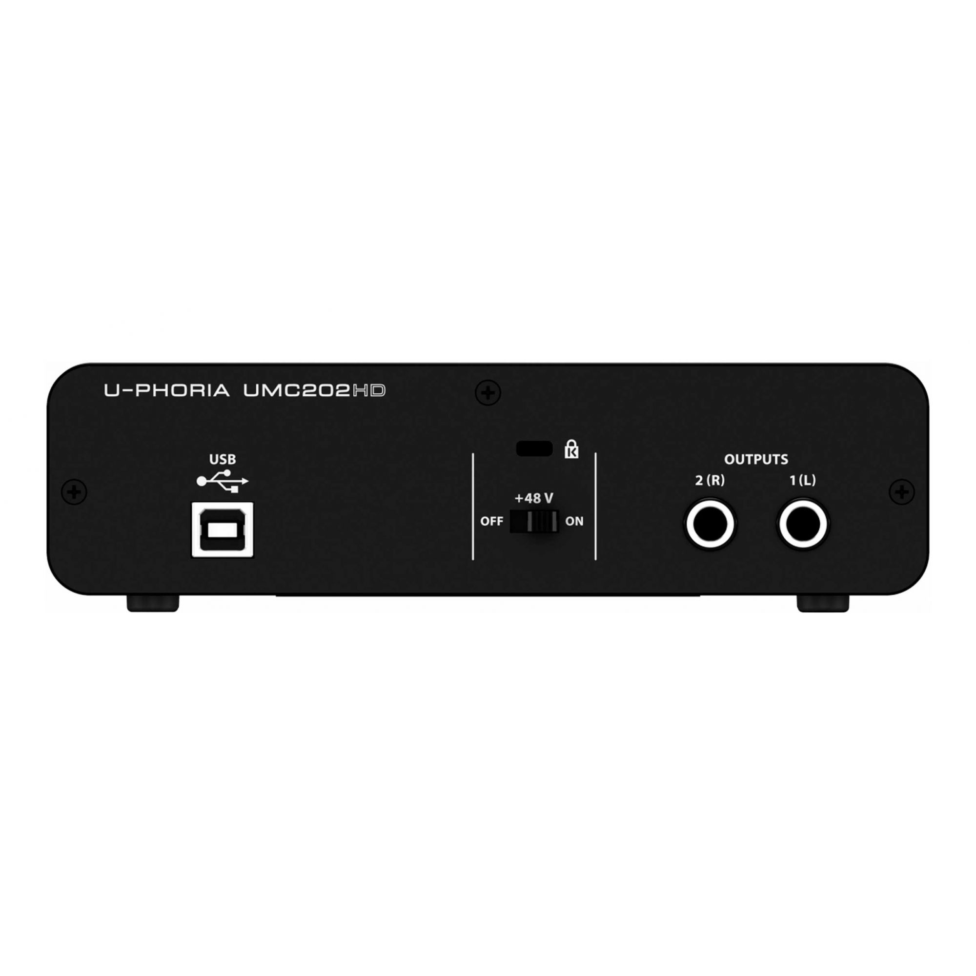 Interface de Áudio USB com 2 Canais Behringer UMC202HD