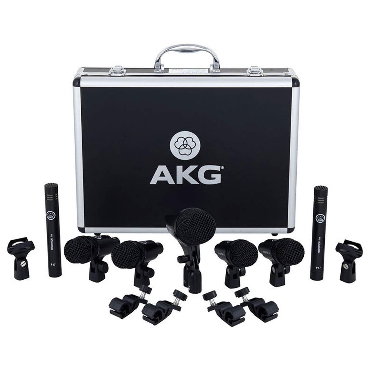 Kit Microfone Bateria com 7 peças AKG DRUM SET SESSION