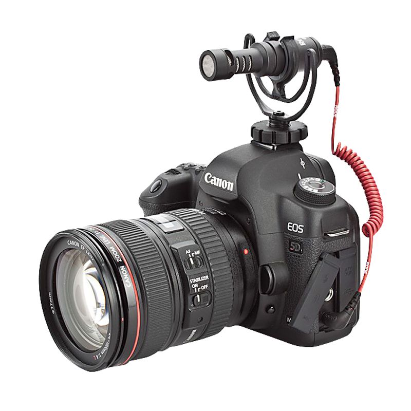 Microfone Compacto Direcional Câmera Rode VideoMicro