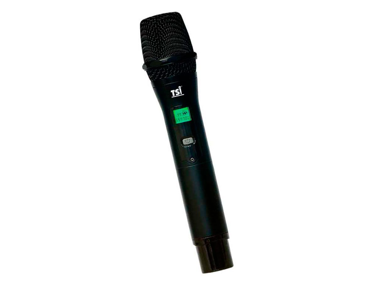 Microfone Sem Fio Profissional Mão UHF TSI 7099-UHF
