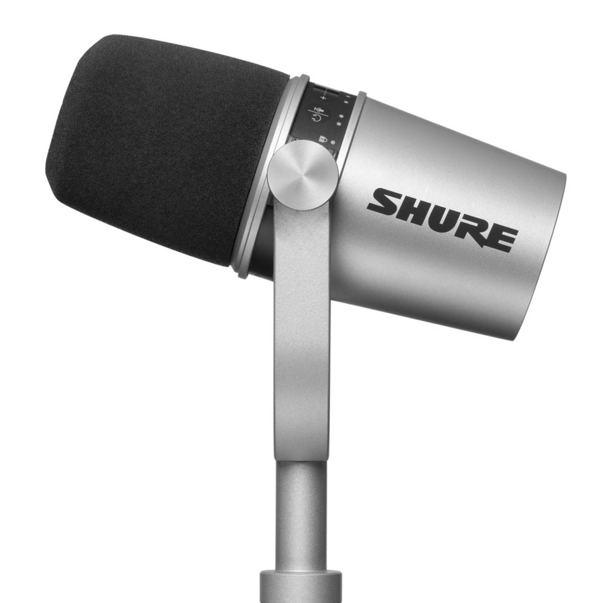 Microfone USB para Gravação e Transmissão SHURE MV7-S