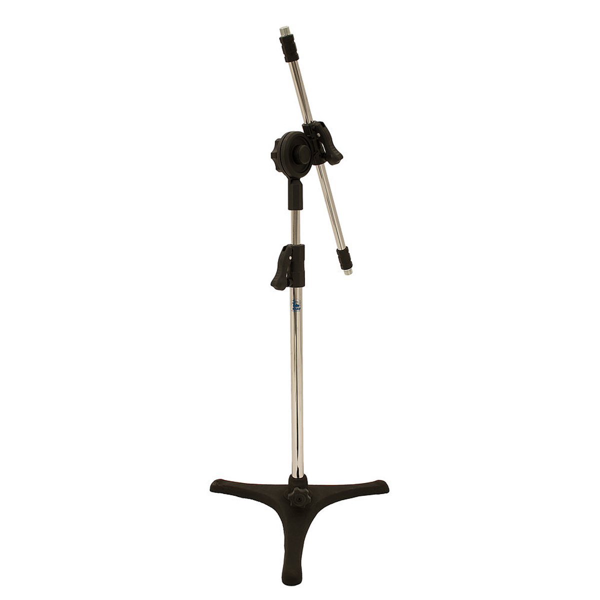 Pedestal mini girafa cromado e pé de ferro Visão PE3MF