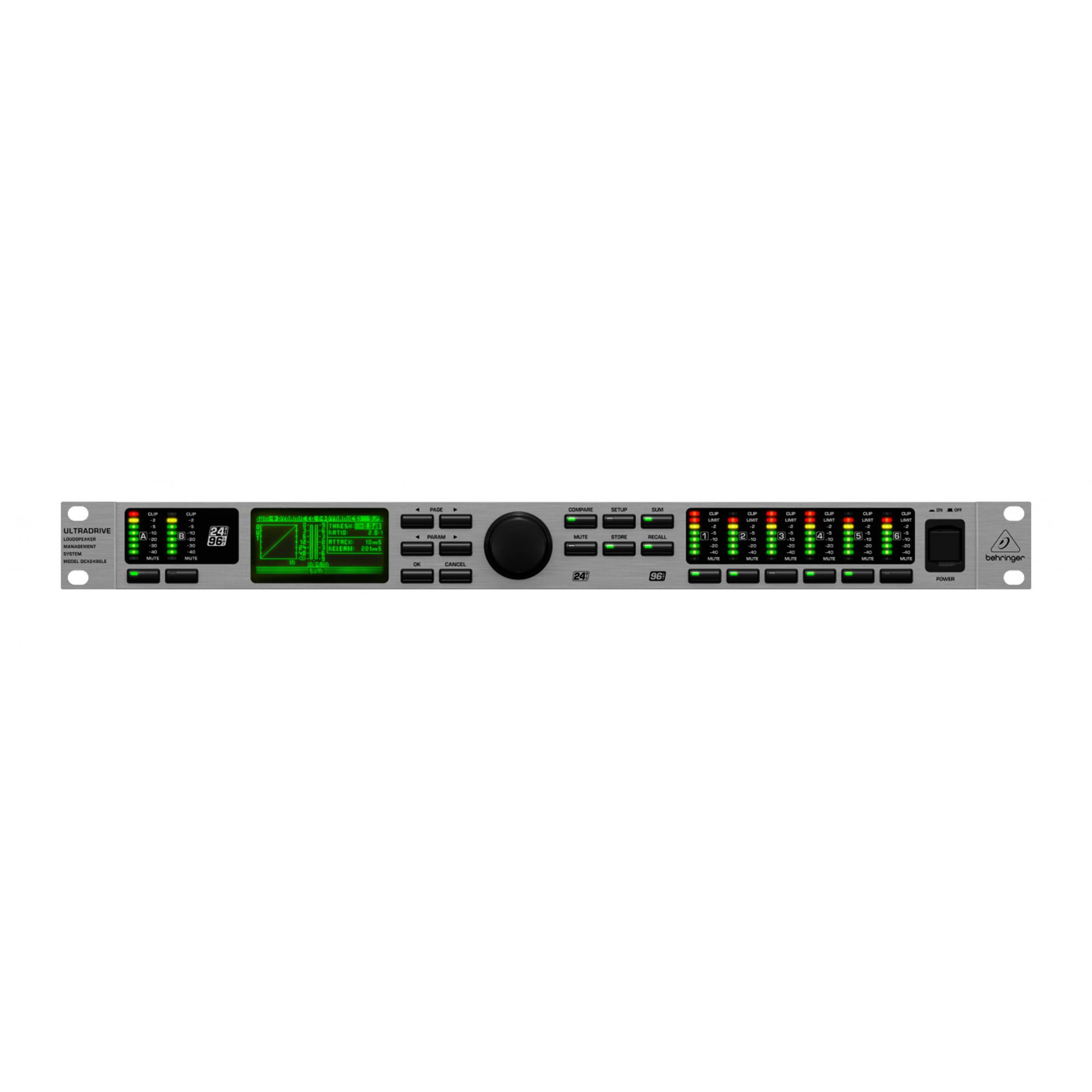 Gerenciador para Sistemas de Audio Behringer DCX2496LE
