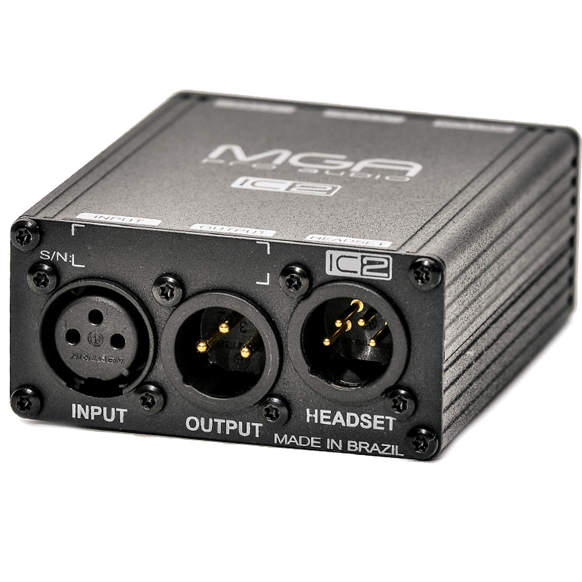 Unidade de cinto Sistema Intercom MGA Pro Audio IC2