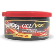 Aromatizante Gel Morango 60Gr - Universal - 320008 - Perola