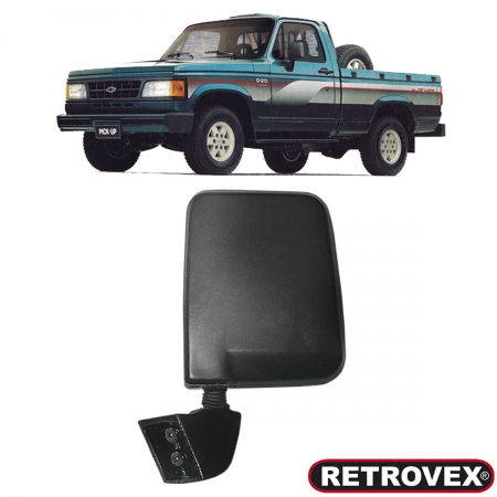 Retrovisor Lado Esquerdo - Pick-Up D20 85 / 91 - 2201 - Retrovex