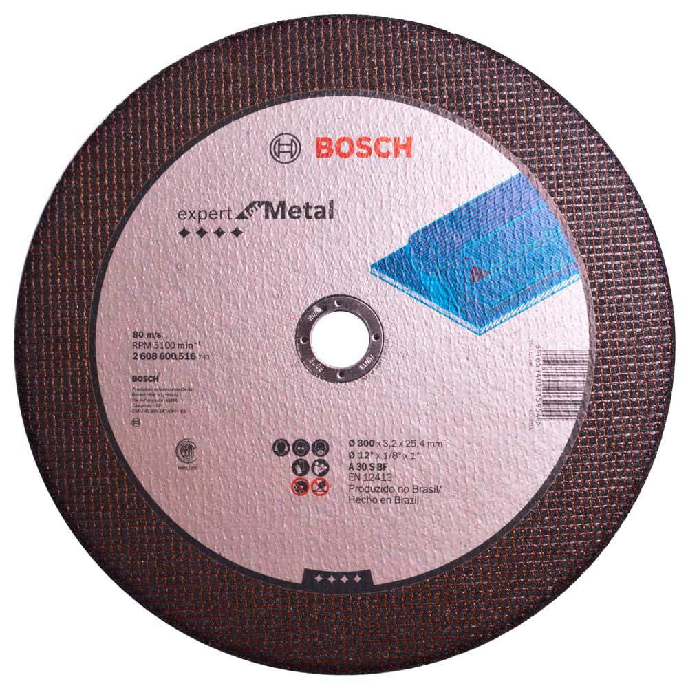 Disco de Corte 12" X 1" G30 Expert For Metal Bosch