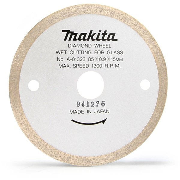 Disco de Corte Diamantado 85mm Para Cortar Vidro A-01323 Makita