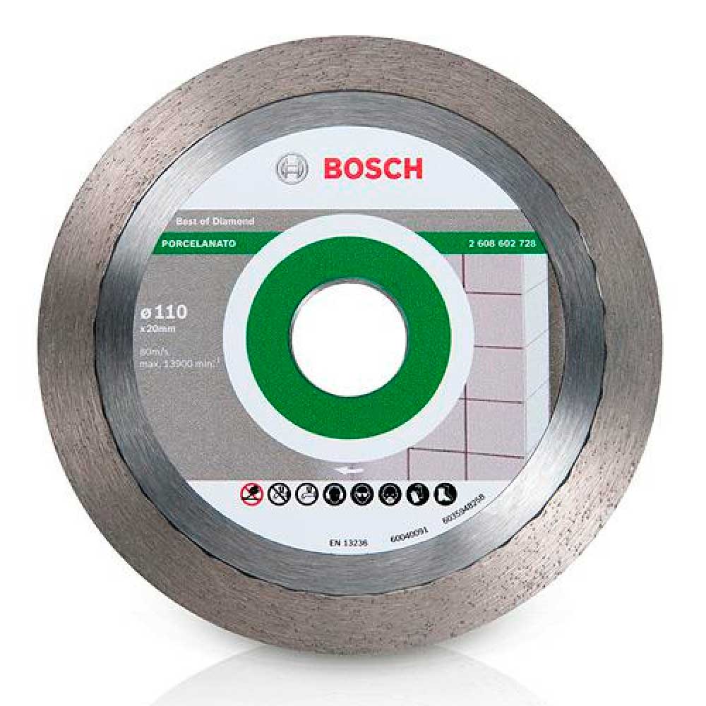 Disco Diamantado  110mm 4.3/8 Liso Porcelanato  2608602728  - Bosch