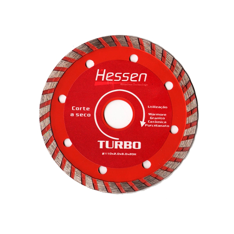 Disco Diamantado 4.3/8" Turbo Hessen
