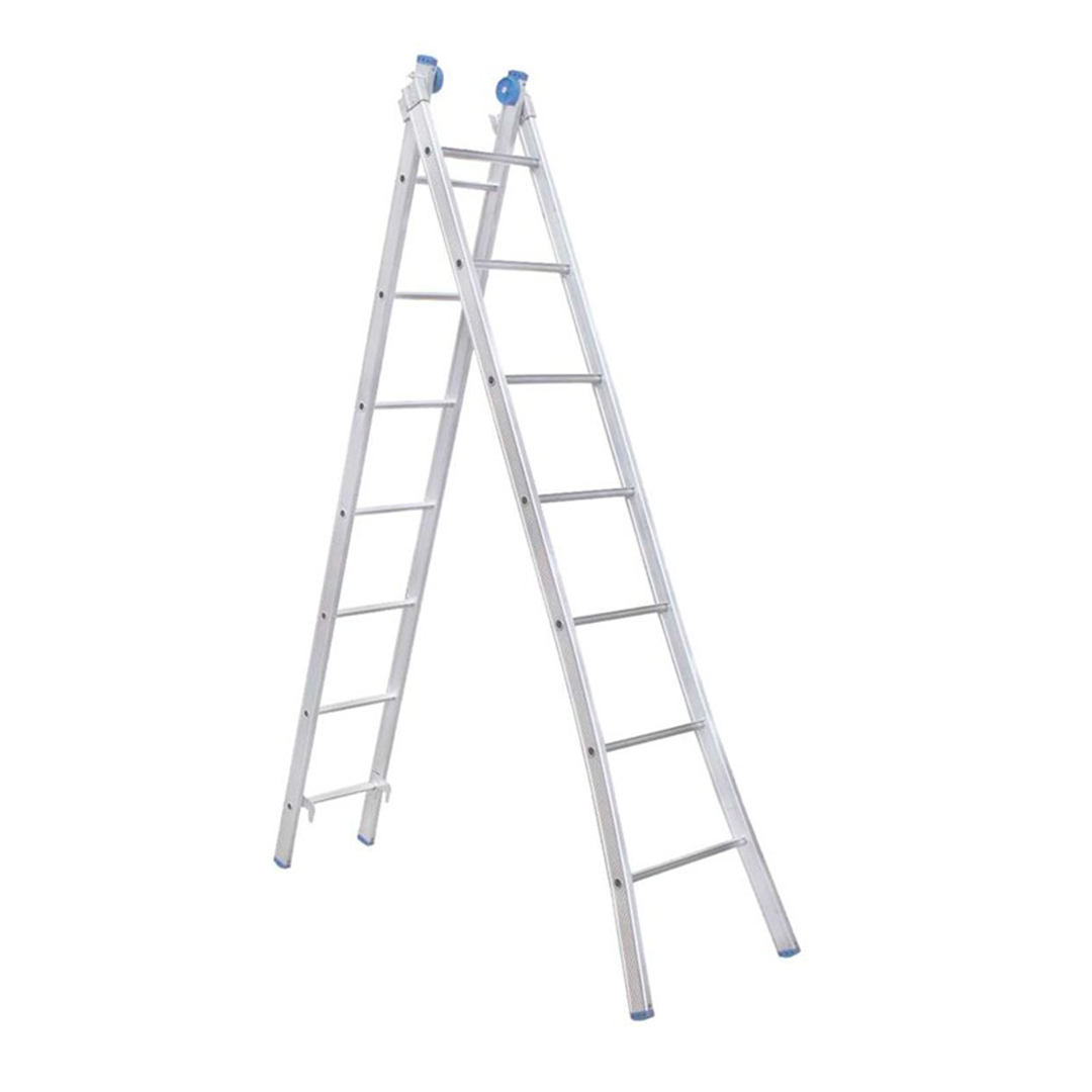 Escada Aluminio Extensiva Articulada 2 X 7 Degraus - EEA7 Alumasa