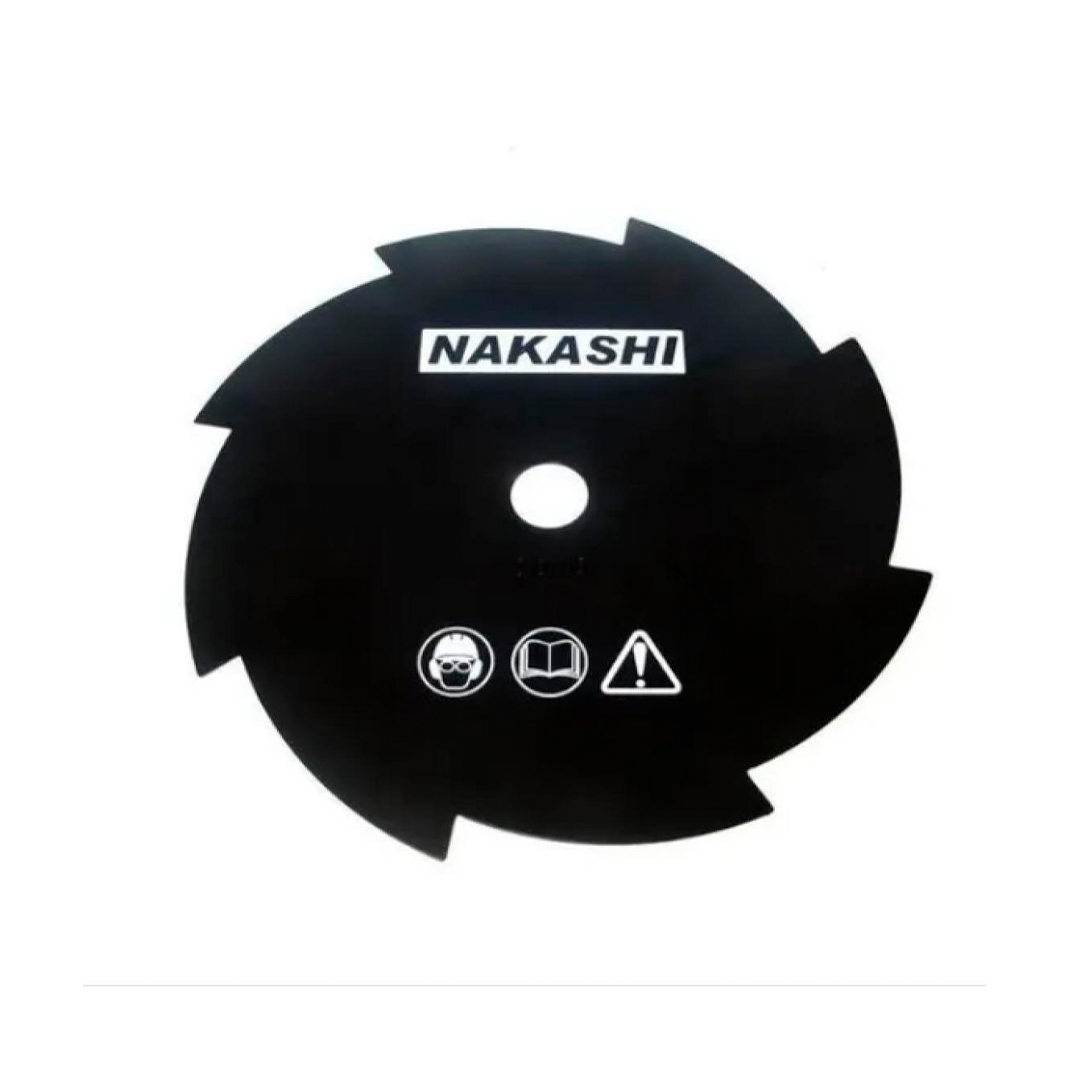 Faca Rocadeira 8 Dentes 255mm X 20mm Nakashi - 5539750